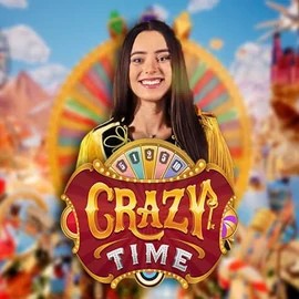 Crazy Time logo by Evolution at Bassbet CasinoCrazy Time