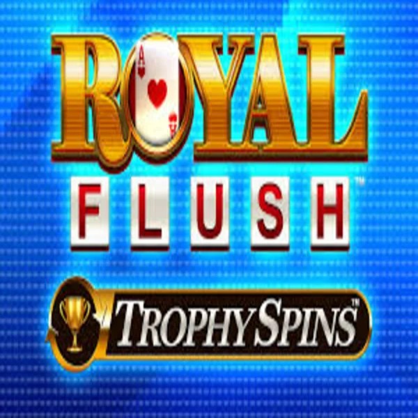 Royal Flush Trophy Spins logo by Greentube Bassbet Casino