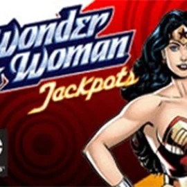 Wonder Woman Jackpots logo by Amaya at Bassbet Casino
